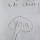 The left side cheers, “Yaa”
